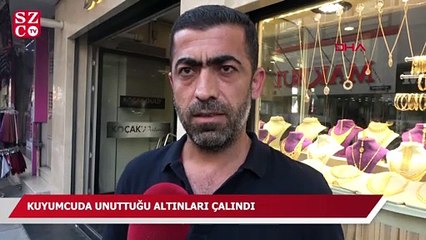 Baba olmanın heyecanıyla altınlarını çaldırdı