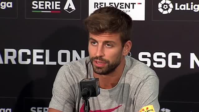 Piqué: Podríamos tirar la Liga y la Copa como otros, pero a nosotros no nos gusta jugar a la ruleta rusa
