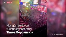 Motosiklet sesi Times Meydanı'nda paniğe neden oldu