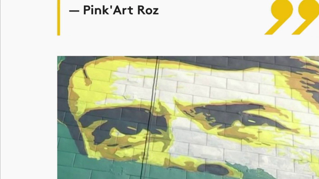 Vesoul rend hommage à Jacques Brel avec une fresque géante