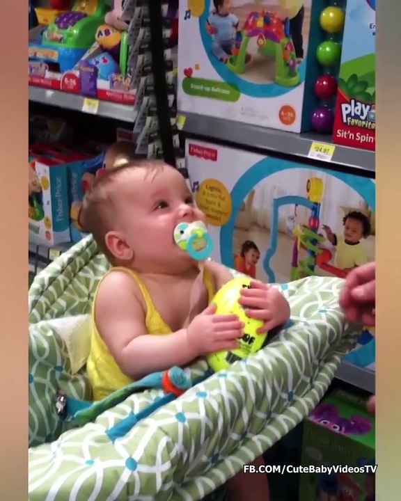 Baby's Reaction When going to the Supermarket