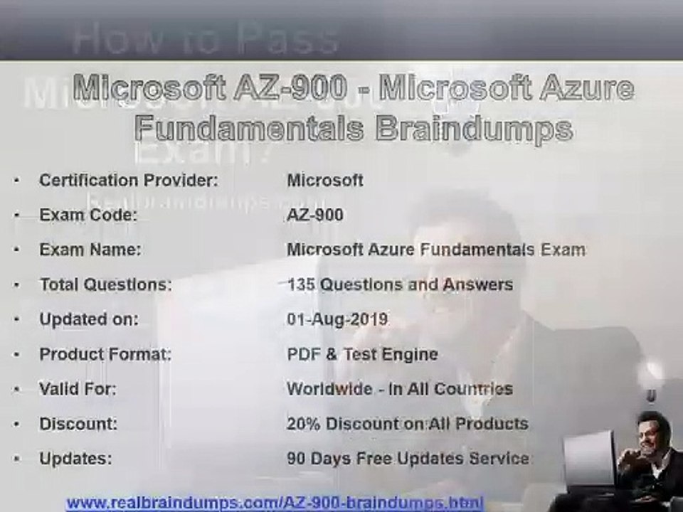 Microsoft Azure Fundamentals AZ-900 Exam Braindumps