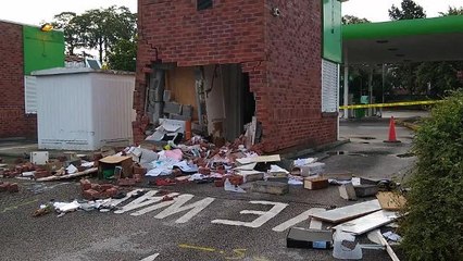 Asda Kilingbeck petrol station ram raid.
