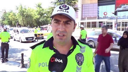 'Yaya Öncelikli Trafik' için yayalar ve sürücüler bilgilendirildi