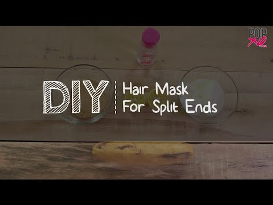 Super Easy DIY Hair Mask For Split Ends | Home Remedies for Hair - POPxo