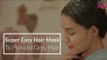 DIY: Hair Mask To Prevent Premature Greying Of Hair - POPxo
