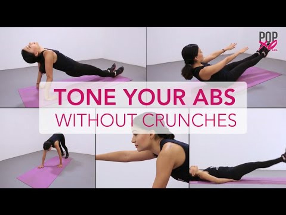 Easy Exercises For Flat Stomach (No Crunches!) - POPxo