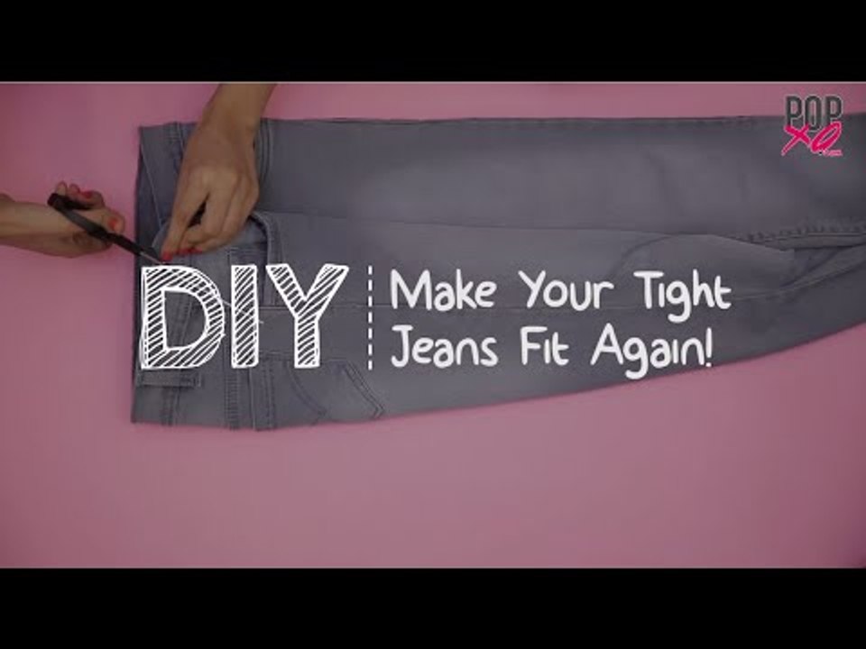DIY: How To Make Your Tight Jeans Fit Again - POPxo