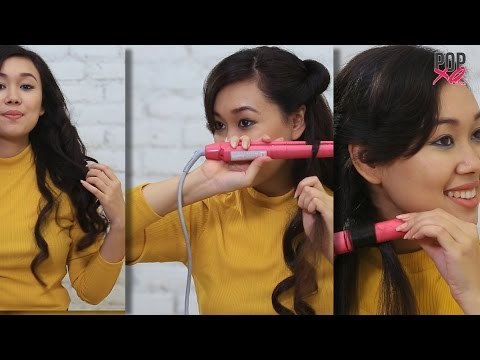 How To Curl Your Hair With A Flat Iron - POPxo