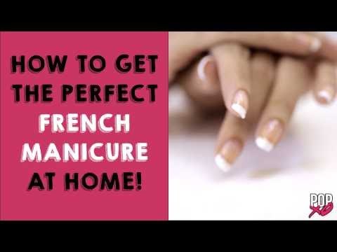 How To Get French Manicure At Home | Nail Art Designs - POPxo