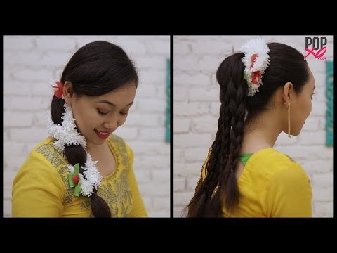 2 Ways To Wear A Gajra This Shaadi Season | Wedding Hairstyles with Flowers - POPxo