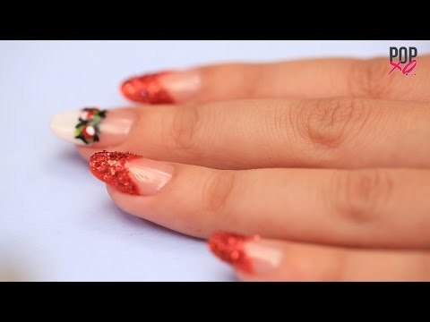 DIY Easy Christmas Nail Art | Christmas Nails - POPxo
