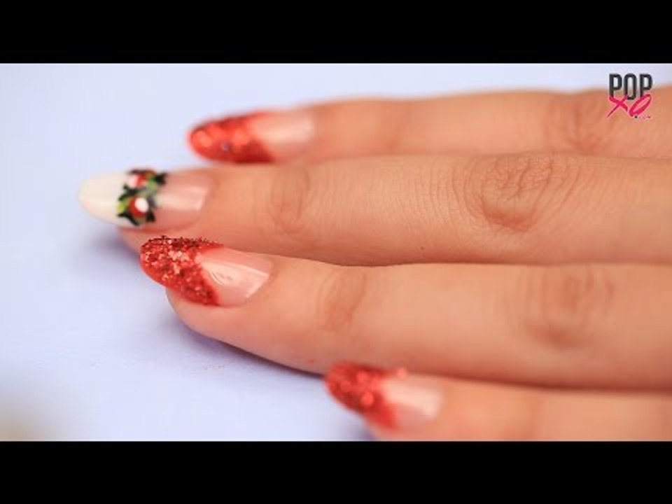 DIY Easy Christmas Nail Art | Christmas Nails - POPxo