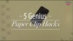 5 Genius Paper Clip Hacks - POPxo