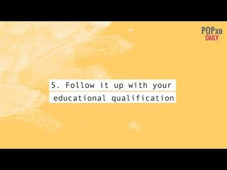 A Step By Step Guide To Your Post College Resume - POPxo