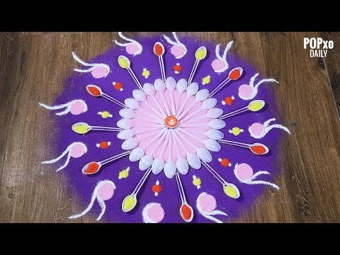 Easy Rangoli Design For Diwali - POPxo