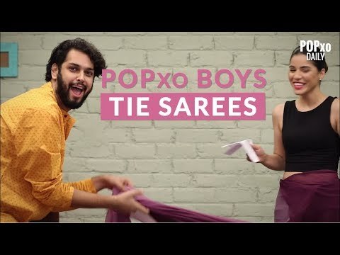 POPxo Boys Tie Sarees - POPxo