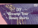 DIY Revamp Your Old Shorts (Pocket Studding, Paint) - POPxo Fashion