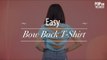 No-Sew DIY Easy Bow Back T-Shirt - POPxo Fashion