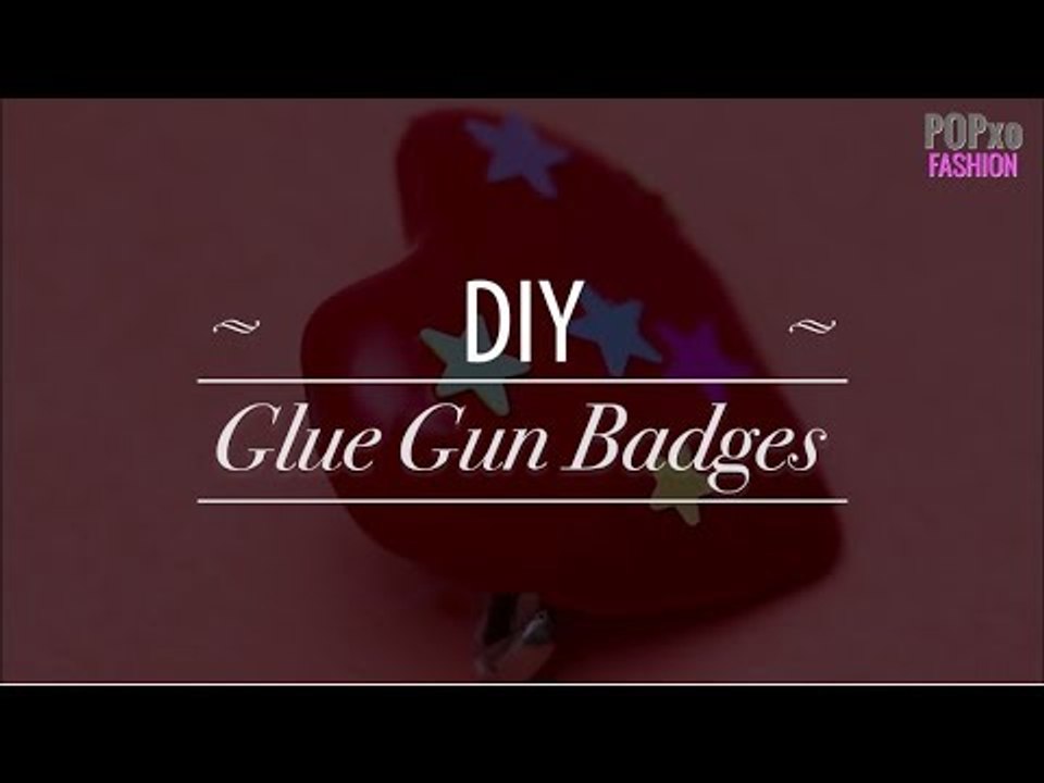 DIY Glue Gun Badges - POPxo Fashion
