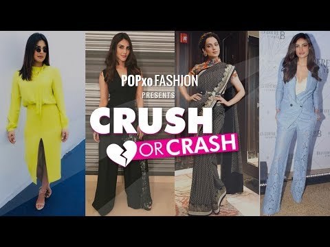 Crush Or Crash - Favourite Instagram Celebrities - Episode 15 - POPxo Fashion