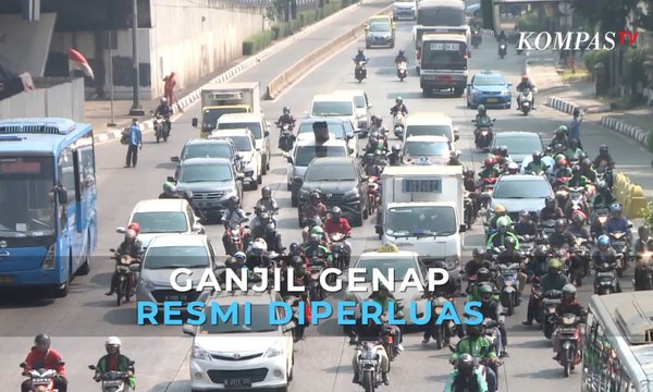 Ganjil Genap Resmi Diperluas, Ini Daftar Ruas Jalan yang Diberlakukan