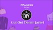 DIY Cut Out Denim Jacket - POPxo Fashion