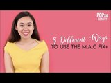 How To Use MAC Fix+ Spray In 5 Different Ways | Tutorial - POPxo Beauty