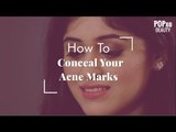 How To Cover / Hide Acne Marks & Scars With Makeup - POPxo Beauty