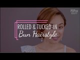Rolled & Tucked-In Bun Hairstyle - POPxo Beauty