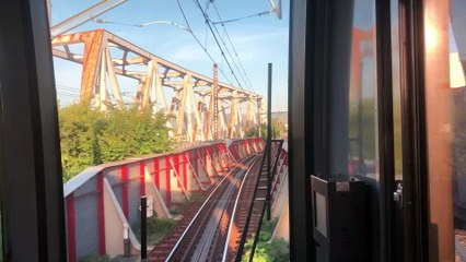 前面展望 おおさか東線 放出〜河内永和間