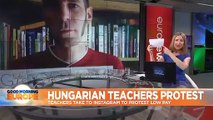 Hungarian teachers take to Instagram to protest pay