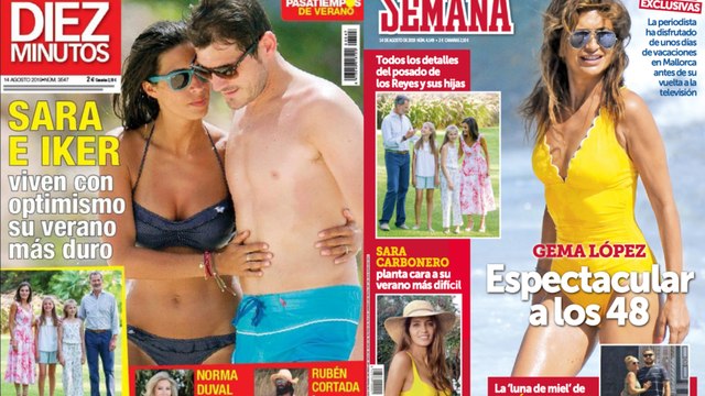 Sara e Iker sacan fuerzas en su verano más difícil