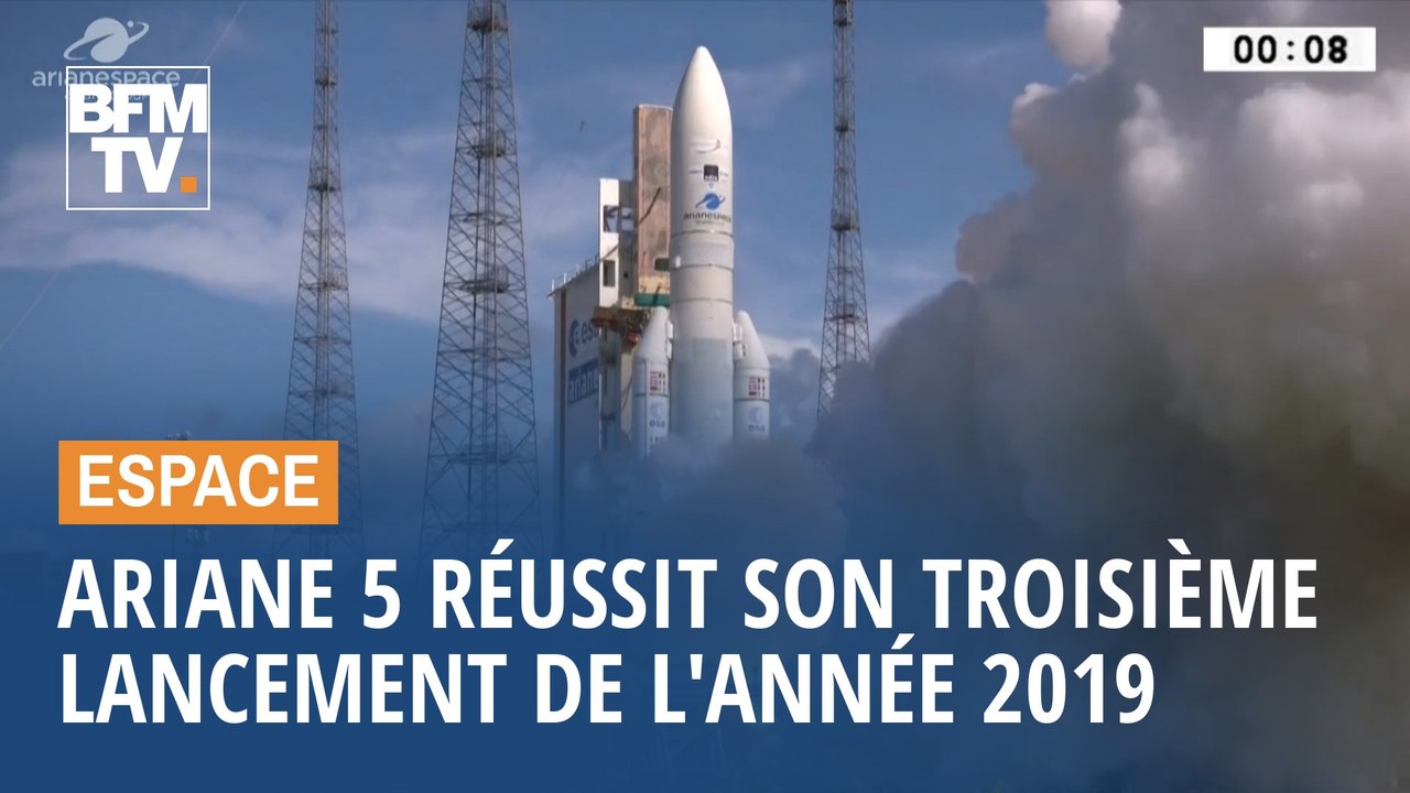Ariane 5: Un nouveau lancement réussi