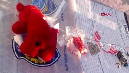 Konya Oyuncak ayı içinde patlayıcı ele geçirildi- Yeniden