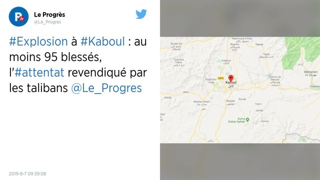 Afghanistan : Au moins 95 blessés dans l'explosion d'une voiture piégée à Kaboul