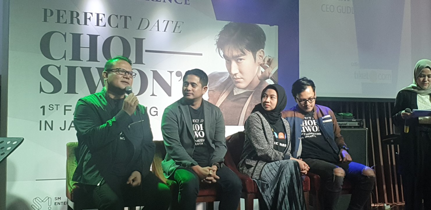 Personil SUJU Choi Siwon Gelar Fanmeeting di Jakarta Weekend Ini