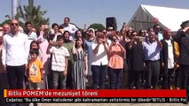 Bitlis POMEM'de mezuniyet töreni