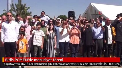 Bitlis POMEM'de mezuniyet töreni
