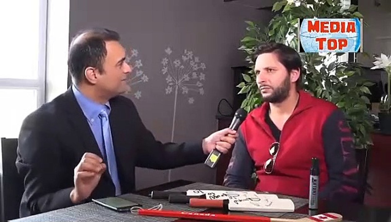 Shahid Khan Afridi  interview  LALA