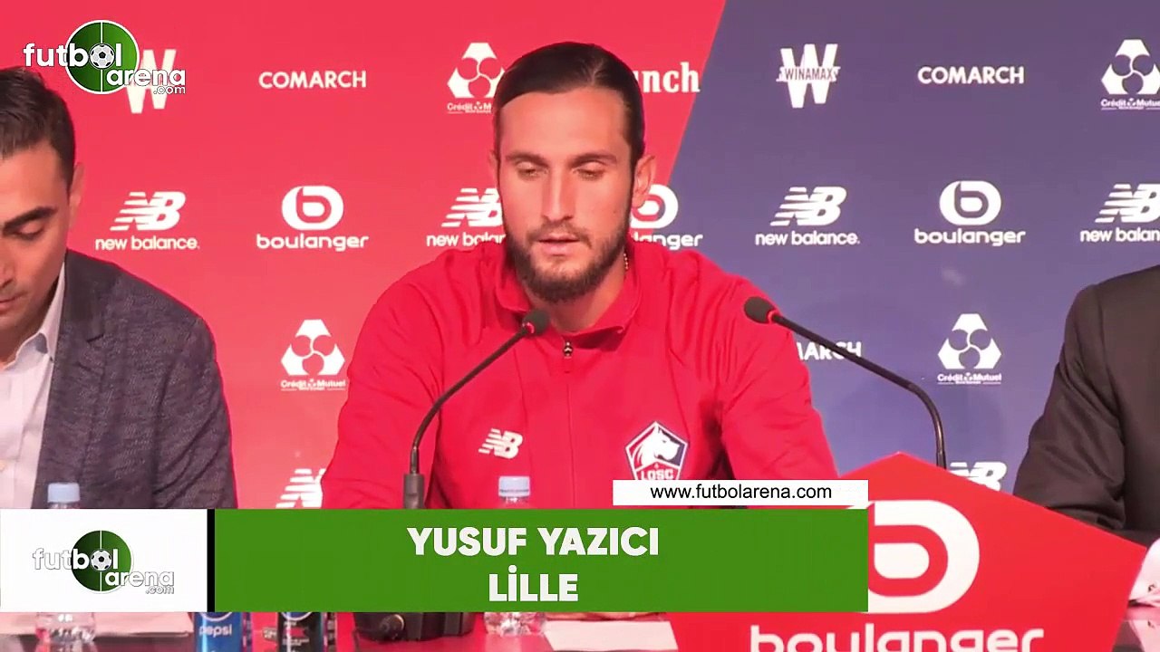 Yusuf Yazıcı: "Hayallerimin peşinden koşmak gibi bir hedefim var"