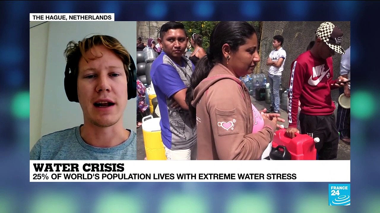 Water Crisis : 25 % of world's population lives with extreme water stress