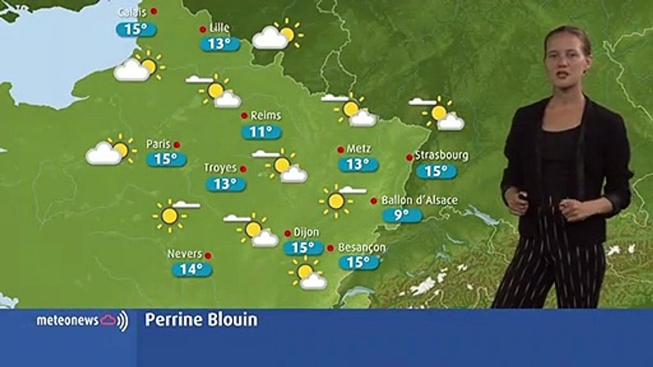 La météo de ce jeudi 8 août en  Lorraine et Franche-Comté
