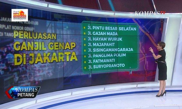 Resmi! Sistem Ganjil Genap di Jakarta Diperluas, Catat Ruasnya