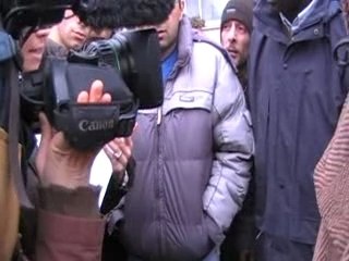 interview avec une chaine radio (fermeture salle de priere)