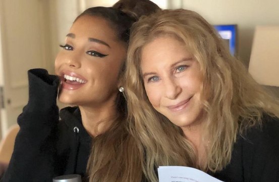Ariana Grande performs surprise duet with Barbra Streisand