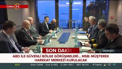 ABD ile güvenli bölge görüşmeleri