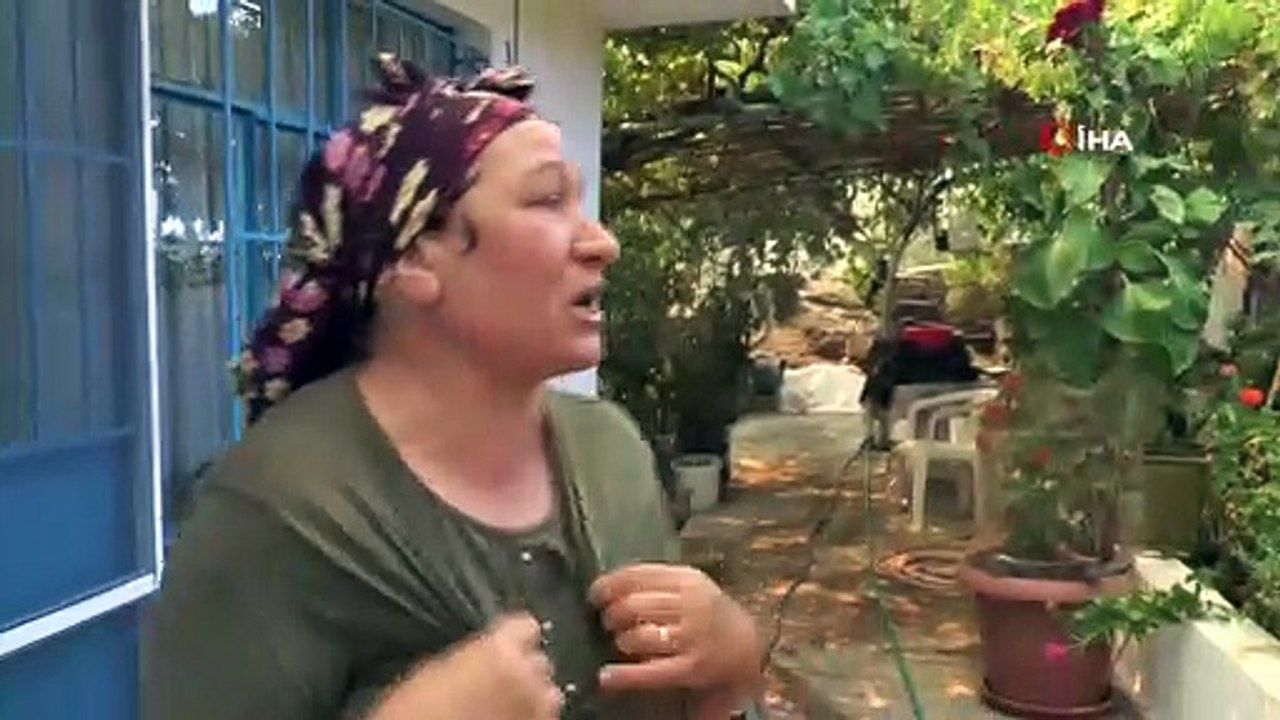 Bodrum’da çıkan orman yangınında alevler köylere ulaştı, mahalleli seferber oldu