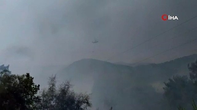 Muğla'da birkaç saat arayla ikinci bir yangın