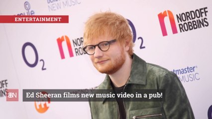Ed Sheeran Takes His Music To The Pub